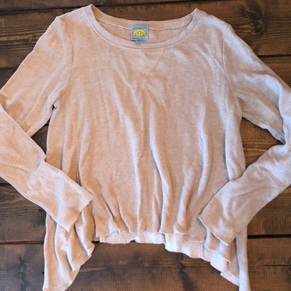 Sweater crop top
